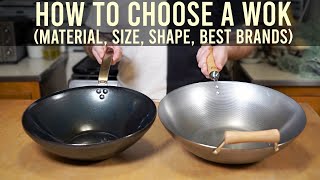 Everything You Need To Know About Buying A Wok With Recommended Brands [upl. by Sommers]