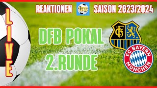 LIVE  DFB Pokal  1 FC Saarbrücken vs FC Bayern [upl. by Tjon]