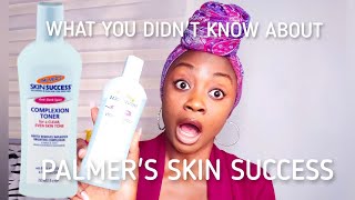 What to use for skin Palmers Skin Success Fade Milk Review  Toning and skin lightening Lotion [upl. by Htiderem430]