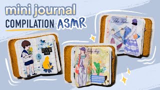 ASMR  MINI SCRAPBOOK SHORTS COMPILATION  📚💗🌟  journalsquirrel [upl. by Eeneg470]