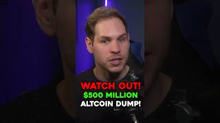 Watch Out 500 Million Dollar Altcoin Dump shorts [upl. by Hadnama]