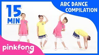 Lets Dance ABC  ABC Song  Compilation  Pinkfong Songs for Children [upl. by Elurd409]