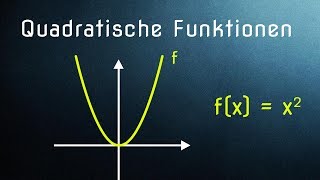 Quadratische Funktionen 27  Parabel und Scheitelpunkt [upl. by Genesia]