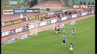 Derby Roma  Lazio 20 del 27102001 [upl. by Luar]