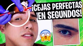 CEJAS PERFECTAS EN SEGUNDOS CON MICROBLANDING Mi experiencia ¡Tienes que ver como quedo al final [upl. by Fadas]