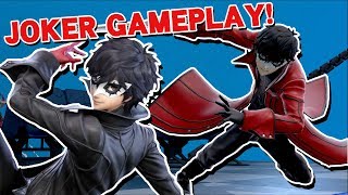 JOKER PERSONA 5 REVEAL IN SMASH ULTIMATE REACTION AT NINTENDO NY [upl. by Eichman]