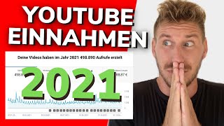 Lohnt sich YouTube 2022 noch 1 JAHR Einnahmen YouTube gezeigt 2021 ca 10000 Abonnenten [upl. by Fullerton]