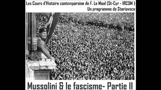 Mussolini et le fascisme italien [upl. by Harpp928]