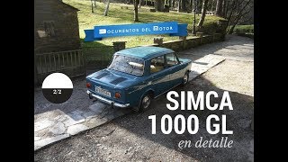 Simca 1000 22 El GL en detalle [upl. by Nitram]