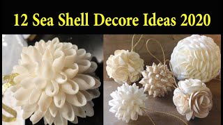 SEASHELL DIY DECORATION IDEAS  INCREDIBLE USES OF SEASHELLS  CREATIVE IDEAS [upl. by Laved]