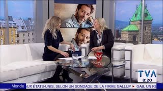 AnnieSoleil Proteau Look du 28 Oct 2018 Salut Bonjour [upl. by Elitnahc]