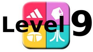 Logos Quiz Game  Level 9  Walkthrough  All Answers [upl. by Accire788]