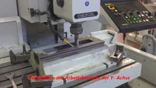 CNC Optimum BF20 L Umbau mit Pneu Werkzeugwechsel Tool Changer [upl. by Ahserak]