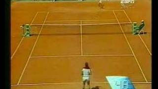 Borg Vilas French Open 1978 [upl. by Aniras]