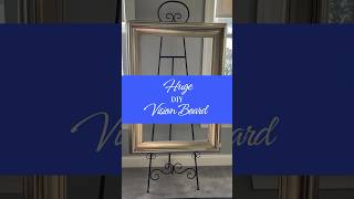 DIY Easy Cheap VISION BOARD On a STAND [upl. by Gilles]