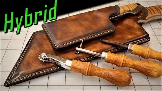 Kydex and Leather hybrid knife sheaths [upl. by Snahc186]