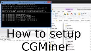 How to Setup CGMiner to Mine Cryptocurrencys Litecoin amp Dogecoin [upl. by Sosanna]