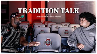 2023 Ohio State Football Tradition Talk Tyvis Powell x Lathan Ransom [upl. by Seroled]