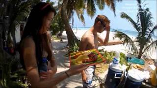 Ranguana Caye Scuba Diving Snorkeling BELIZE [upl. by O'Carroll]