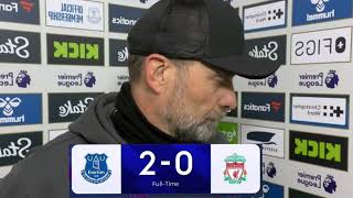 Jürgen Klopp Post Match Interview  Everton 20 Liverpool [upl. by Bethel]