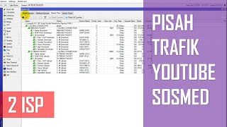 seting mikrotik 2 isp  sosmed youtube umum game [upl. by Japeth68]