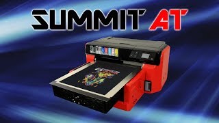 Summit AT DTG Direct to Garment Printer Demo [upl. by Netsryk270]