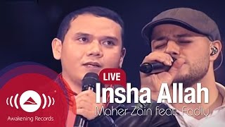 Maher Zain feat Fadly quotPadiquot  Insha Allah Live [upl. by Enitsirt]