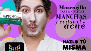 Mascarilla para Quitar Manchas y Marcas de Acne  HZT  DIY [upl. by Cordova]