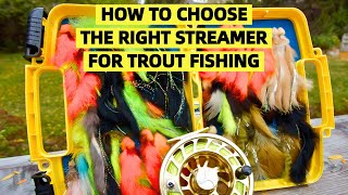 How to Choose the Right Streamer for Trout Fishing [upl. by Thurstan329]