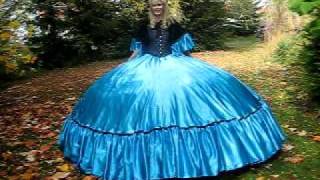 Crinoline hoopskirt Reifrock 8 m Laura [upl. by Ruscher]