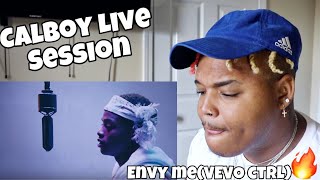 Calboy  quotEnvy Mequot Live Session  Vevo Ctrl REACTION  JessieT Tv [upl. by Rimaj]