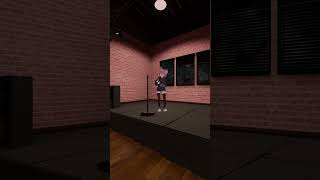 Popipopipo popipo Inky Vtuber VrChat Miku hatsunemiku Popipo silly Dumb Cute Pink Sunday [upl. by Trebor]