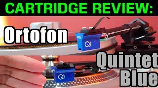 Ortofon Quintet Blue MC cart 05mV review  shootout with Hana EL [upl. by Annav]