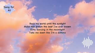 Domino  Jessie J Lyrics [upl. by Lemmie]