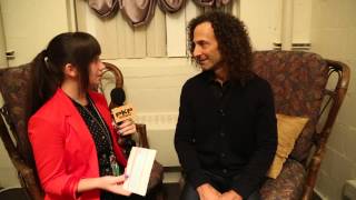 KENNY G Interview w Pavlina 2013 Tour Daytona Beach FL [upl. by Gwenny]