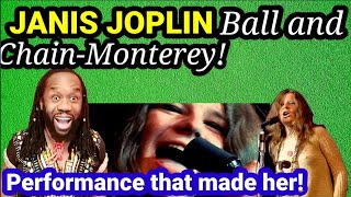 First time hearing JANIS JOPLIN BALL AND CHAIN MONTEREY POP FESTIVAL REACTION [upl. by Bara118]