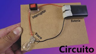 Circuito Eléctrico mas sencillo del Mundo [upl. by Ifen582]