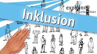 Inklusion einfach erklärt explainity® Erklärvideo [upl. by Lockhart]