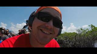 EVERGLADES AIRBOAT TOUR  Wootens Airboat and Wildlife Sanctuary Tour  Adventures in Florida [upl. by Colville]