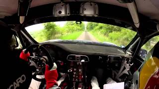 Onboard Porsche GT3 ZeltnerZeltner Hessen Rallye 2014 [upl. by Husein]