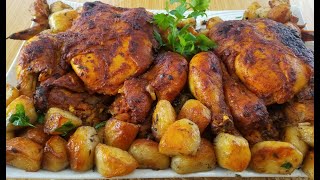 Recette de Poulet Rôti au Four inratable Bonne Marinade [upl. by Lareena]