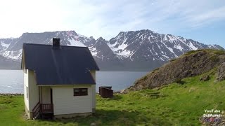 Norwegen von Loppa havn KF nach Øksfjordtunnelen [upl. by Yelrah]