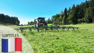 KRONE Vendro C 1120 – faneuse rotative traînée [upl. by Assillam461]