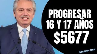 ANSES Progresar 16 y 17 años Inscripción Formulario ¿Cuánto Cobro [upl. by Soigroeg]