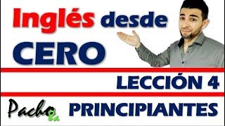 Lección 4  Presente continuo progresivo o gerundio afirmativoReglas ING  Curso inglés GRATIS [upl. by Gilly79]