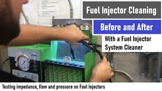 Fuel Injector Cleaning Before and After [upl. by Cheke953]