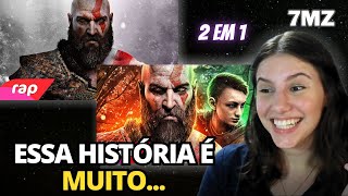 Rap do Kratos  EU SOU UM DEUS e Rap do Kratos e Atreus God of War  NÓS SOMOS DEUSES  NERD HITS [upl. by Phelps]