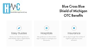 Blue Cross Blue Shield Michigan OvertheCounter OTC Benefits [upl. by Moht]