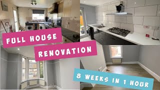 8 WEEK TIMELAPSE RENOVATING A VICTORIAN HOUSE [upl. by Manchester545]