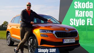 Skoda Karoq Style FL 15 Tsi 150KM DSG 2022 Simply SUV [upl. by Chemaram]